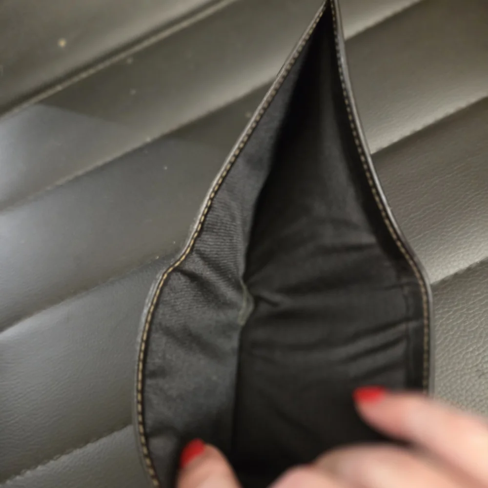Vintage Fendi Pequin Stripe Bifold Wallet.